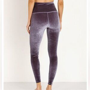 Beyond Yoga Lavender Velveteen Leggings
